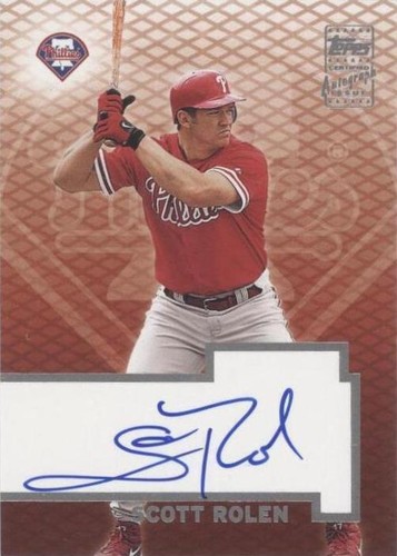 2003 Topps - Scott Rolen #TA-SR