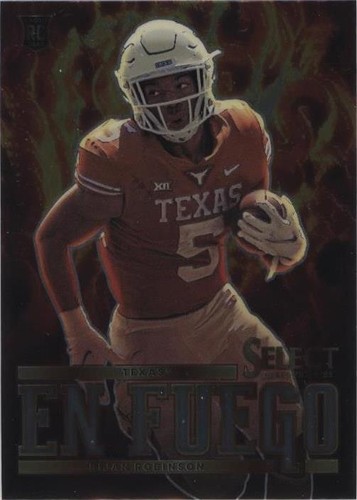 2023 Panini Select Draft Picks Bijan Robinson #EF-BR