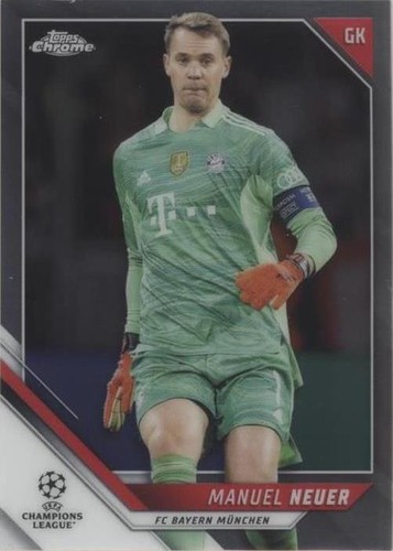 2021-22 Topps Chrome UCL Manuel Neuer #159