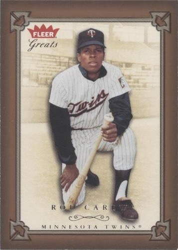 2004 Fleer Greats of the Game - Rod Carew #136