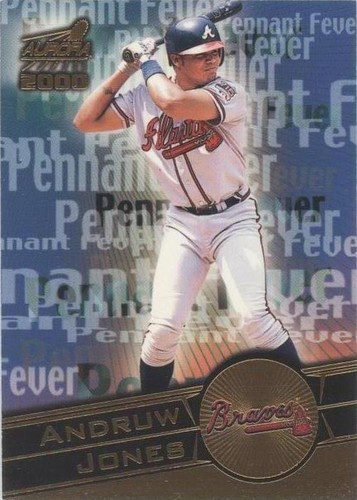 2000 Pacific Aurora - Andruw Jones #1