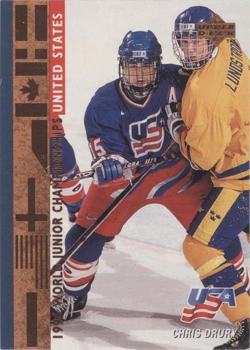 1995-96 Upper Deck - Chris Drury #569