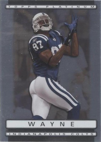 2009 Topps Platinum Reggie Wayne #57