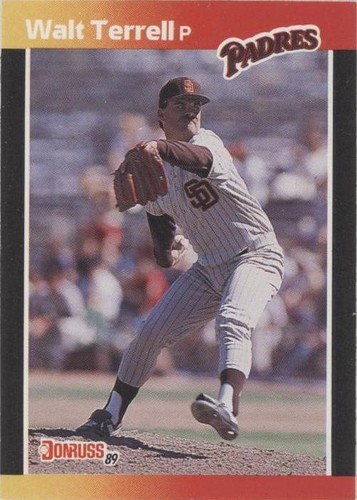 1989 Donruss Traded - Walt Terrell #T-28