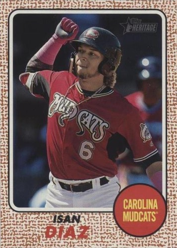 2017 Topps Heritage Minor League Edition - Isan Diaz #90
