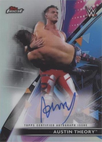 2021 Topps Finest WWE - Austin Theory #RA-AT