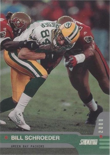 2000 Stadium Club Bill Schroeder #43