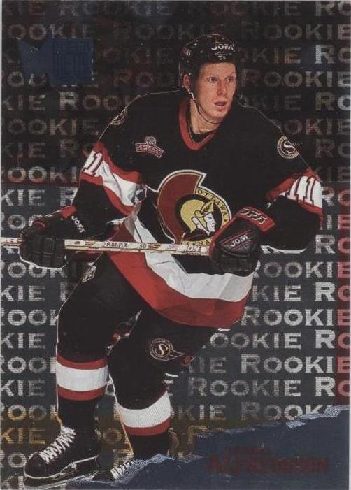 1995-96 Fleer Metal - Daniel Alfredsson #169