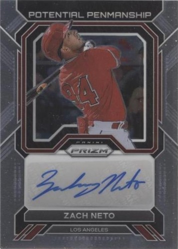 2023 Panini Prizm - Zach Neto #PP-ZN