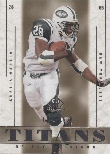 2002 SP Legendary Cuts Curtis Martin #103