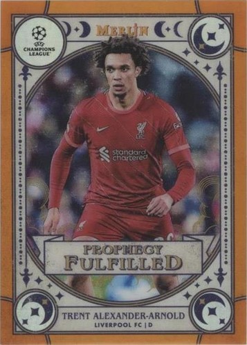 2021-22 Topps Merlin Collection Chrome UCL Trent Alexander-Arnold #PF-4