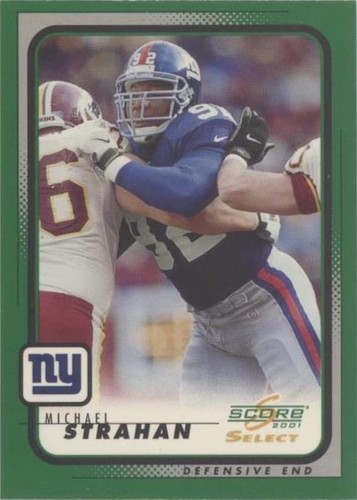 2001 Score Select Michael Strahan #138