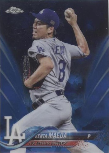 2018 Topps Chrome Sapphire Edition - Kenta Maeda #484