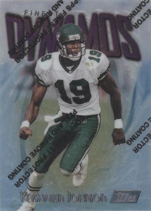 1997 Topps Finest Keyshawn Johnson #121