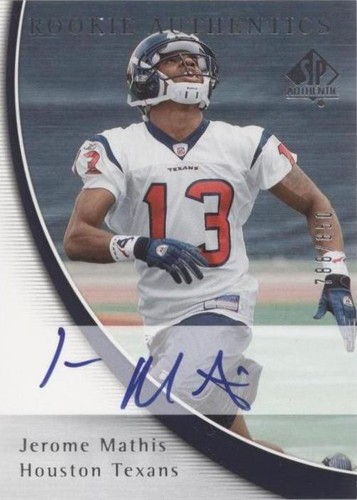2005 SP Authentic Jerome Mathis #211