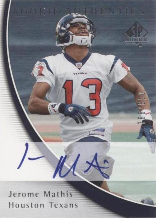 2005 SP Authentic Jerome Mathis #211