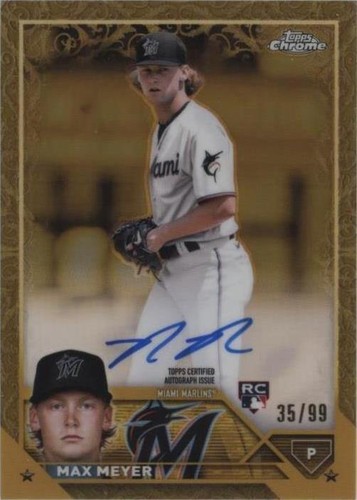 2023 Topps Gilded Collection - Max Meyer #CGA-MME