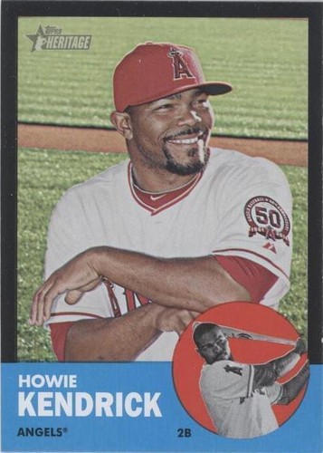 2012 Topps Heritage - Howie Kendrick #HP36