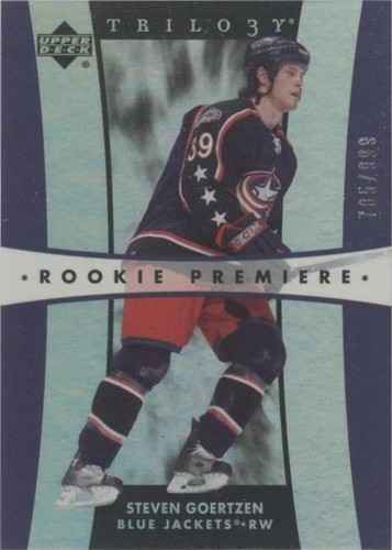 2005-06 Upper Deck Trilogy - Steven Goertzen #247