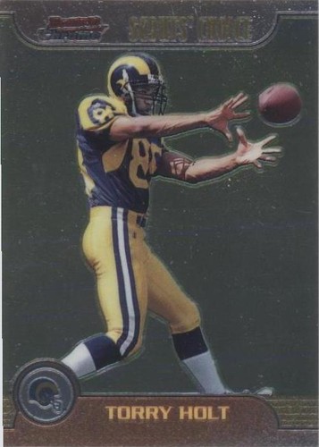 1999 Bowman Chrome Torry Holt #SC9