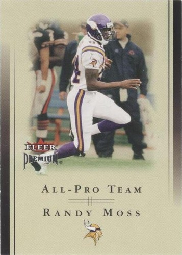 2002 Fleer Premium Randy Moss #21 APT
