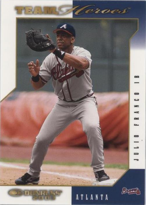 2003 Donruss Team Heroes - Julio Franco #34