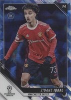 2021-22 Topps Chrome UCL Sapphire Edition Zidane Iqbal #102