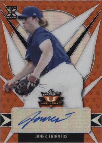 2021 Leaf Valiant - James Triantos #BA-JT1