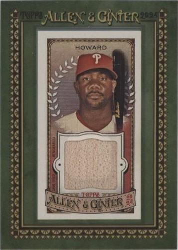 2024 Topps Allen & Ginter - Ryan Howard #MFR-RHO