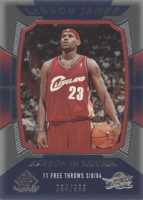 Juego usado SP 2004-05 - LeBron James #134