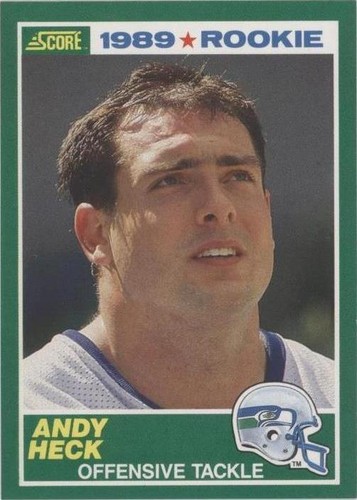 1989 Score Andy Heck #271