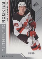 2018-19 Upper Deck SP Game Used - Joey Anderson #130
