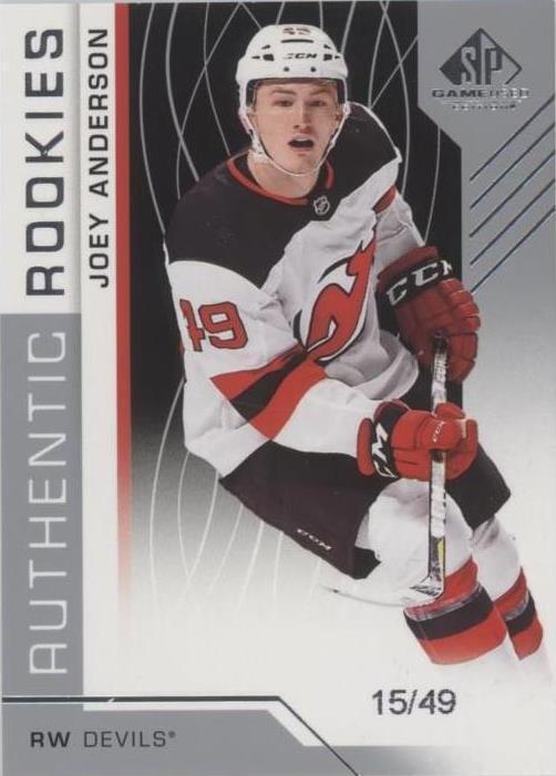 2018-19 Upper Deck SP Game Used - Joey Anderson #130