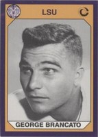 1990 Collegiate Collection LSU Tigers George Brancato #29