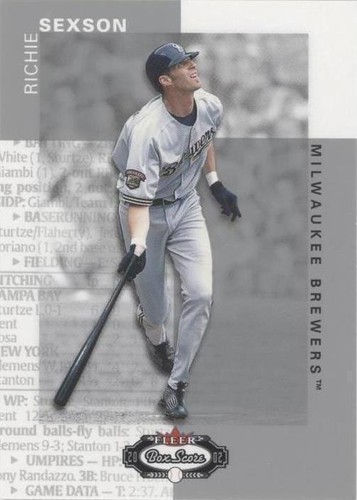 2002 Fleer Box Score - Richie Sexson #64