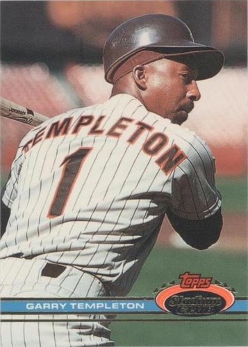 1991 Topps Stadium Club - Garry Templeton #72