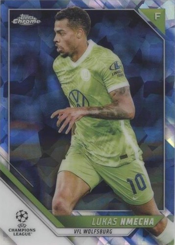 2021-22 Topps Chrome UCL Sapphire Edition Lukas Nmecha #66