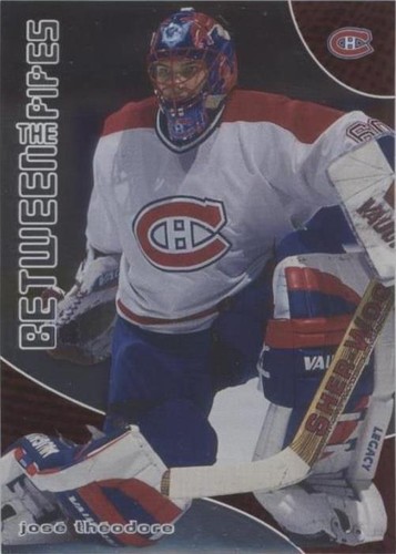 2001-02 In the Game Be A Player Between the Pipes - Jose Theodore #44