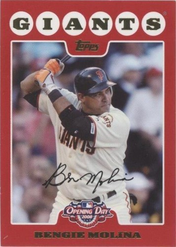 2008 Topps Opening Day - Bengie Molina #185