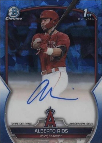 2023 Bowman Chrome Draft Sapphire Edition - Alberto Rios #CDA-AR
