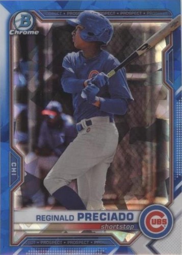 2021 Bowman Chrome Draft Sapphire Edition - Reginald Preciado #BDC-199
