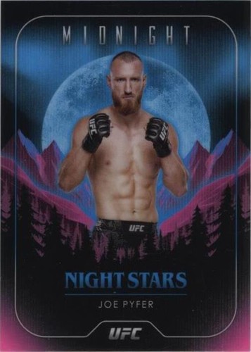 2024 Topps Midnight UFC - Joe Pyfer #NS-19