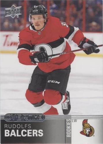 2019-20 Upper Deck Overtime - Rudolfs Balcers #52