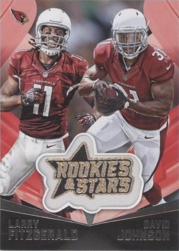 2015 Panini Rookies & Stars David Johnson Larry Fitzgerald #EP17