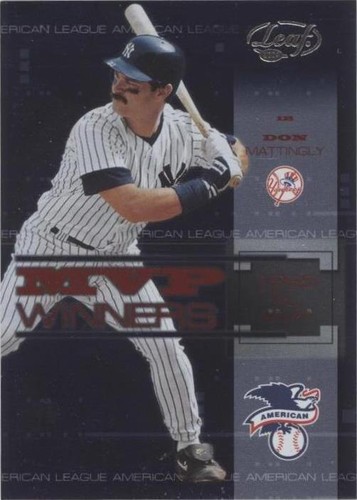 2004 Leaf - Don Mattingly #MW-9
