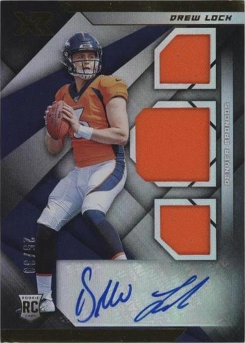 2019 Panini XR Drew Lock #204