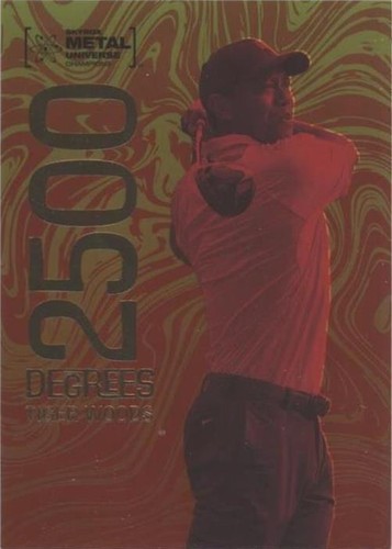 2022 Skybox Metal Universe Champions - Tiger Woods #D-10