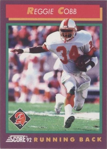 1992 Score Reggie Cobb #127