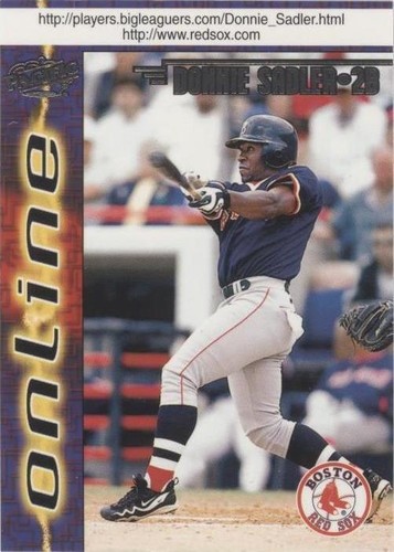 1998 Pacific Online - Donnie Sadler #126