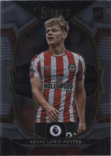 【正規品/新品タグ付】 ブレントフォードFC #23 LEWIS-POTTER Keane Lewis-Potter RC 2022-23 Select EPL BRENTFORD Silver